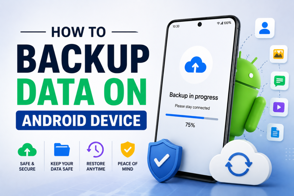 Backup Data On Android Device