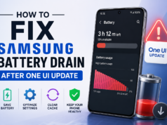 How to Fix Samsung Battery Drain After One UI Update Samsung Battery Drain After One UI