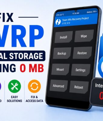 How to Fix TWRP Internal Storage 0 MB Issue twrp internal storage