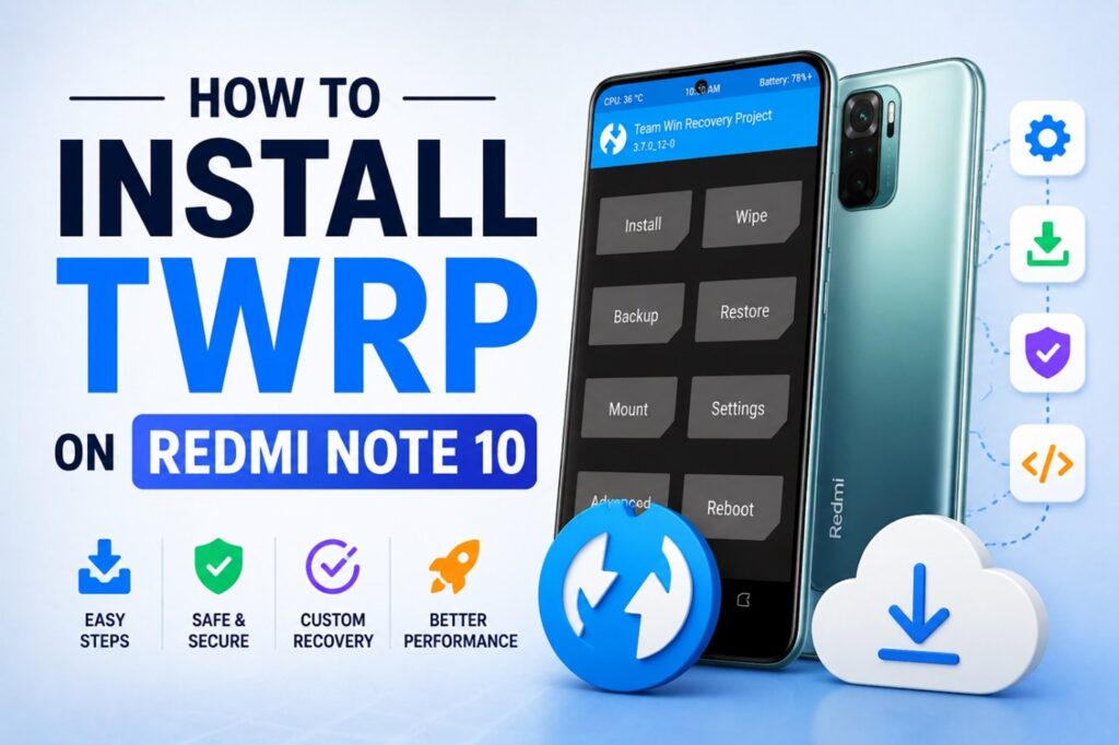 twrp on redmi note 10