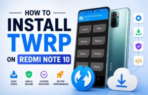 How to Install TWRP on Redmi Note 10 twrp on redmi note 10