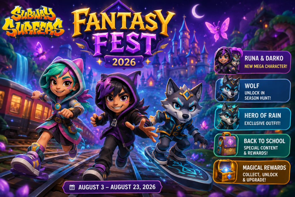 subway surfers fantasy event