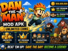 Dan The Man MOD APK Unlimited Coins dan the man