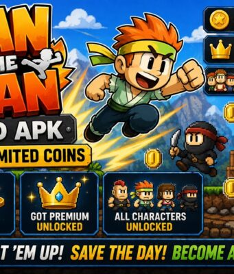 Dan The Man MOD APK Unlimited Coins dan the man