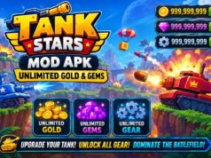 Tank Stars MOD APK Unlimited Gold and Gems tank stars